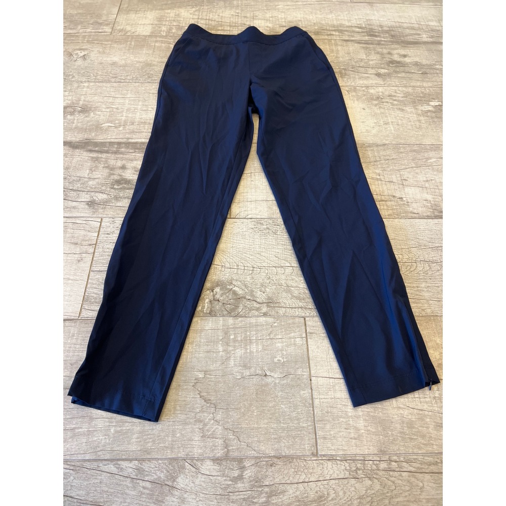 Tommy Bahama Everyday Active Womens XS Navy Blue Elastic Waist Travel Pants - Picture 2 of 10